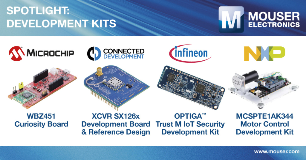 Mouser Spotlight: Development Kits Mouser Adds Security, IoT, And Low ...